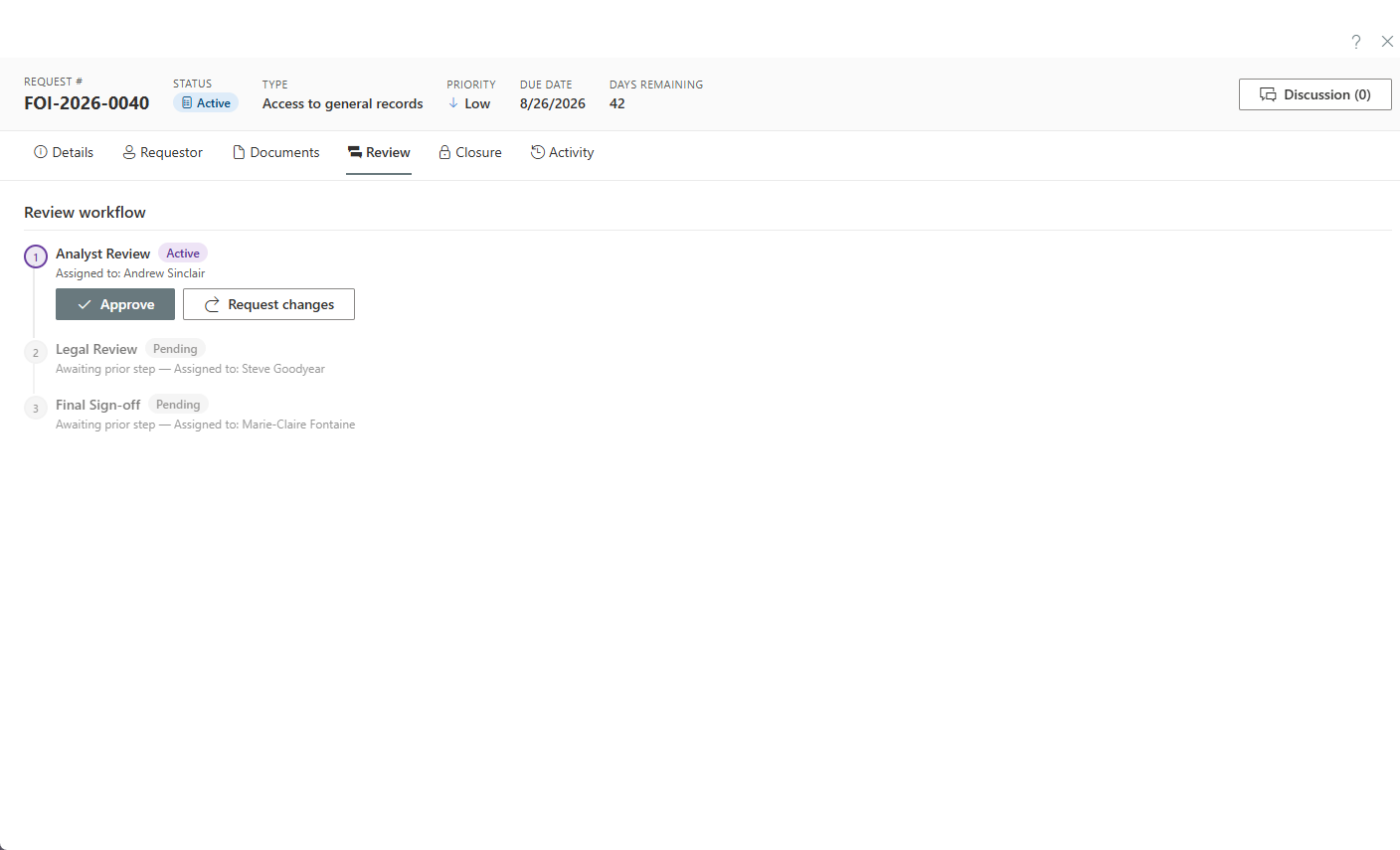 Review & Approval Workflows